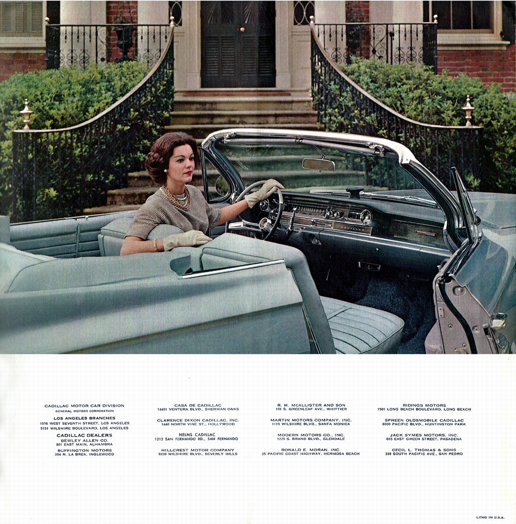 1961 Cadillac Handout Page 9